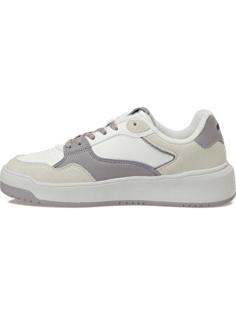 U.S.POLO ASSN TIANA 5PR BEYAZ LILA COMFORT CASUAL SPOR AYAKKABISI