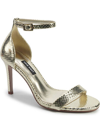 Nine West Isla2 5PR Altın Topuklu Kadın Ayakkabı