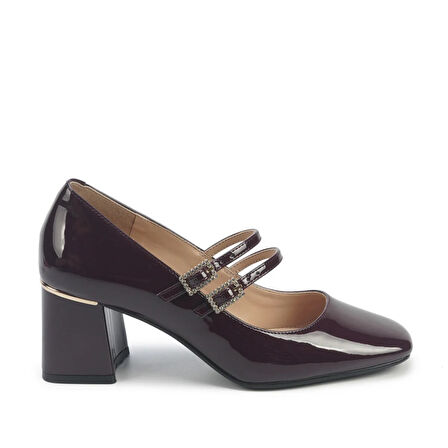 Nine West Armad 5Pr Bordo Kadın Topuklu Ayakkabı