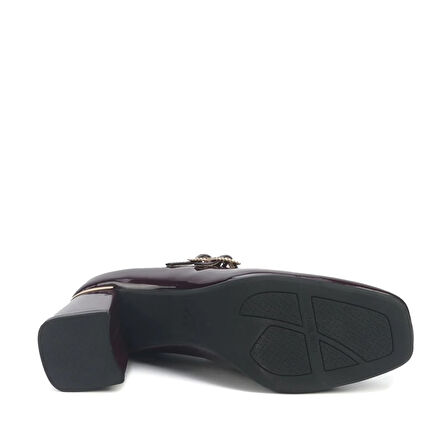 Nine West Armad 5Pr Bordo Kadın Topuklu Ayakkabı