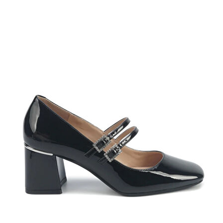 Nine West Armad 5Pr Siyah Kadın Topuklu Ayakkabı