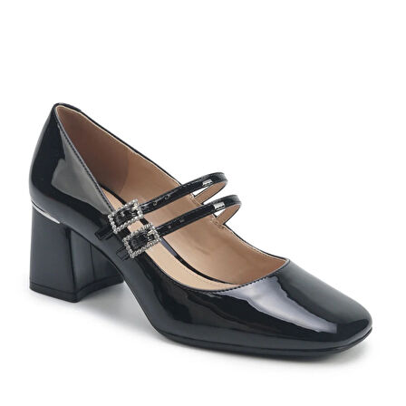 Nine West Armad 5Pr Siyah Kadın Topuklu Ayakkabı