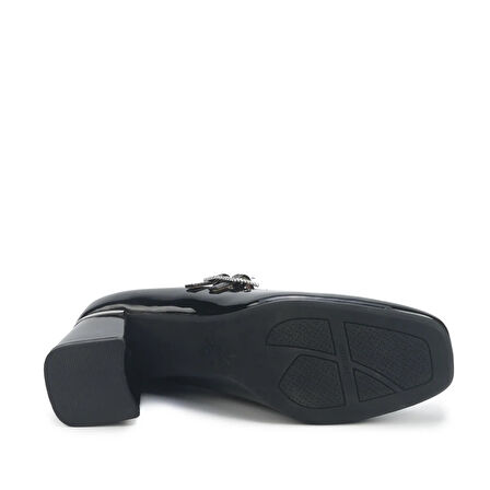 Nine West Armad 5Pr Siyah Kadın Topuklu Ayakkabı