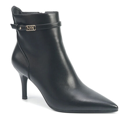 Nine West Thandı2 5PR Siyah Topuklu Kadın Bot