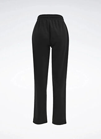 Reebok LC 7019 NEW ID OH PANT Siyah Lastikli Bel Regular Fit Düz Kadın Eşofman Altı
