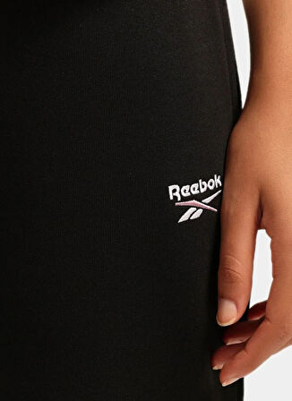 Reebok LC 6932 NEW ID BSC JOGGER Siyah Lastikli Bel Regular Fit Düz Kadın Eşofman Altı