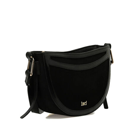 İnci Alıce Siyah Kadın Çapraz Çanta