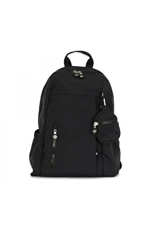 Lumberjack 5W Krkl Basic Bzklu Srt 5Pr Sirt 35X23X8 Siyah Unisex Spor Çanta