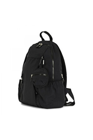 Lumberjack 5W Krkl Basic Bzklu Srt 5Pr Sirt 35X23X8 Siyah Unisex Spor Çanta