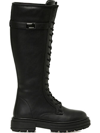 Kinetix Moon Siyah Kadın Uzun Postal