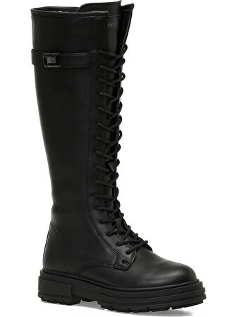 Kinetix Moon Siyah Kadın Uzun Postal