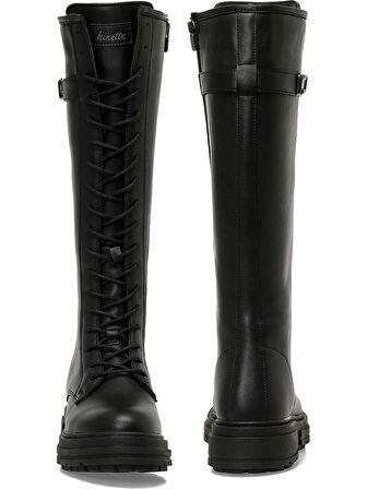 Kinetix Moon Siyah Kadın Uzun Postal