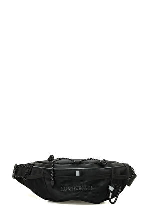 Lumberjack REFLECTOR BLACK WAIST 5PR Siyah Unisex Bel Çantası 102033479