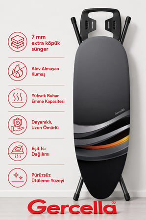 (HEDİYELİ) İMAGE ÜTÜ MASASI KILIFI BEZİ ÖRTÜSÜ