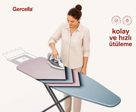 (HEDİYELİ) BRANDY ÜTÜ MASASI KILIFI BEZİ ÖRTÜSÜ