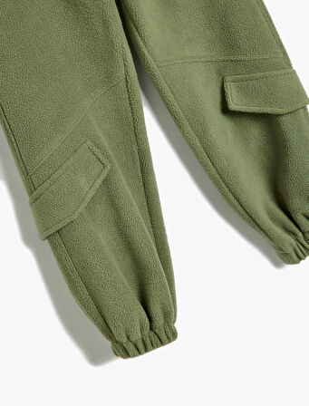 Polar Jogger Eşofman Altı Kapaklı Cep Detaylı Beli Lastikli