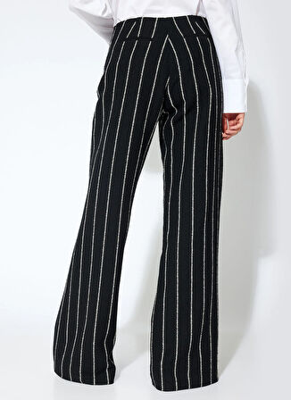 Koton Normal Bel Loose Fit Siyah Kadın Pantolon 5WAK40076EW