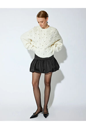 Koton Kadın / Kız Ekru Kazak (Model Kodu: 5Wak90626Ht010 )