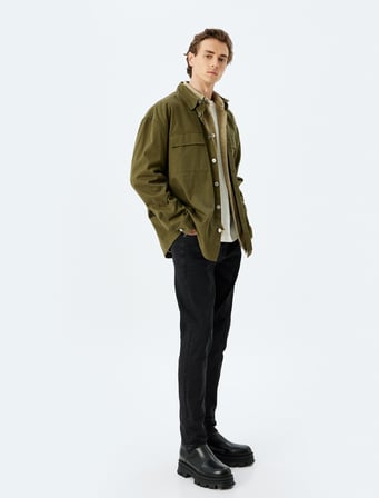 Slim Fit Kot Pantolon - Brad Jean