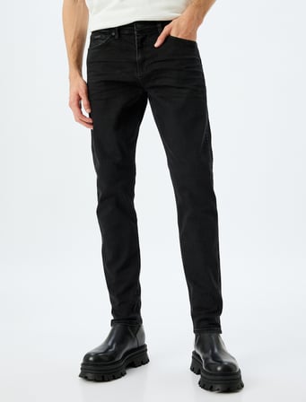 Slim Fit Kot Pantolon - Brad Jean