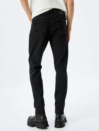Slim Fit Kot Pantolon - Brad Jean