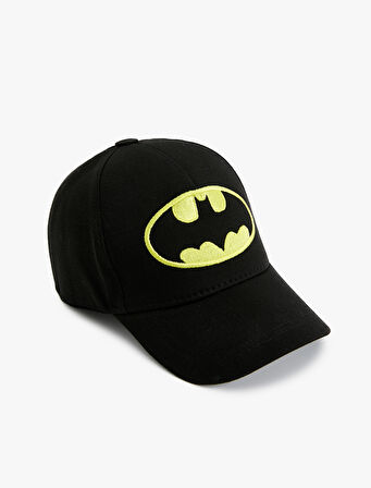Batman İşlemeli Kep Şapka Lisanslı Pamuklu