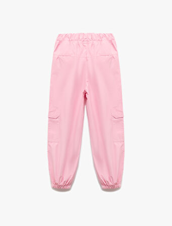 Cep Detaylı Pamuklu Basic Jogger Pantolon