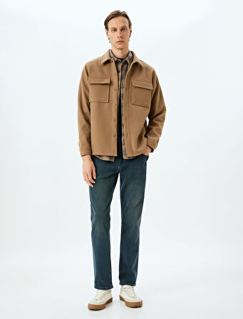 Straight Fit Kot Pantolon - Mark Jean