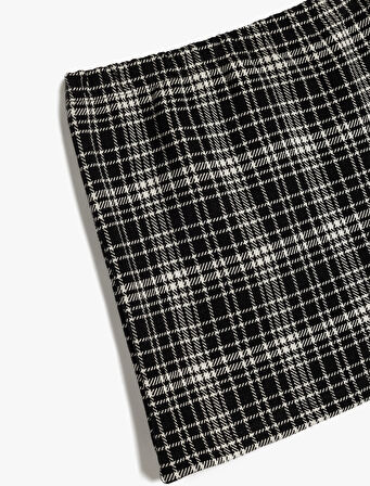 Mini Etek Beli Lastikli Dar Kesim