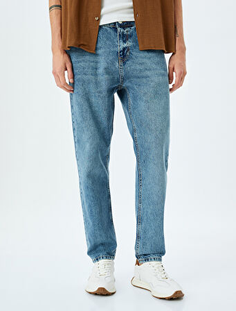 Tapered Fit Kot Pantolon - Joe Jean