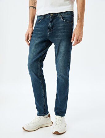 Slim Fit Kot Pantolon - Brad Jean