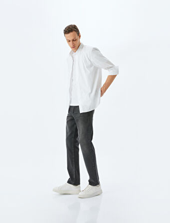 Straight Fit Kot Pantolon - Mark Jean