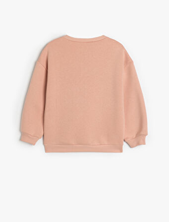 Looney Tunes Sweat Lisanslı Bisiklet Yaka Uzun Kollu Şardonlu