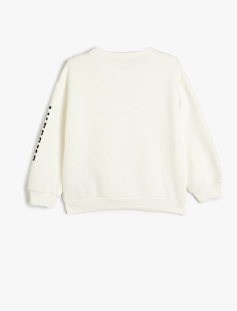 Tweety Sweatshirt Lisanslı Bisiklet Yaka Uzun Kollu 