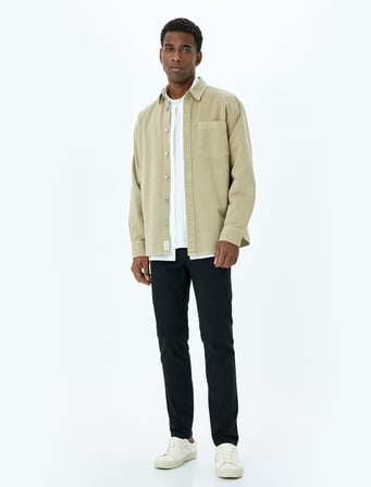 Normal Bel Slim Fit Kot Pantolon - Brad Jean