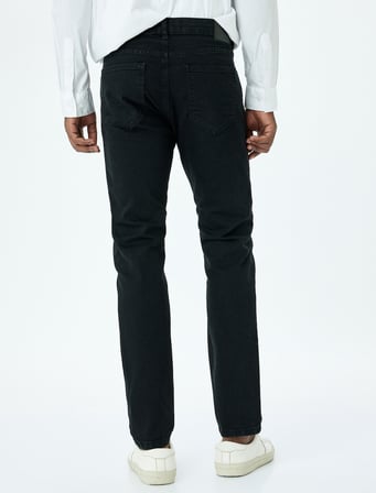 Normal Bel Slim Fit Kot Pantolon - Brad Jean