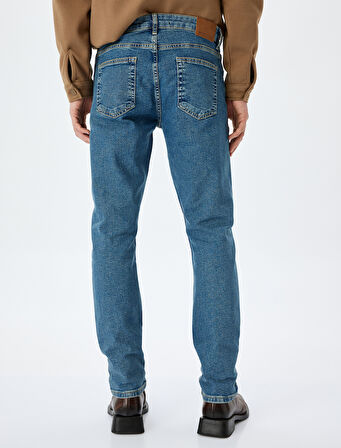 Slim Fit Kot Pantolon - Brad Jean