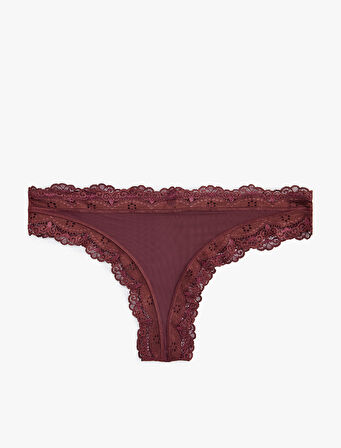 Dantelli String Külot