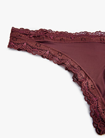 Dantelli String Külot