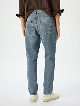 Tapered Fit Kot Pantolon - Joe Jean