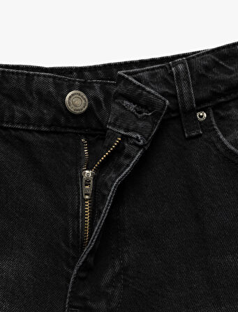 Pamuklu Loose Fit Jean Pantolon - Steve Jean