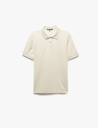 Kısa Kollu Regular Fit Polo Yaka Tişört