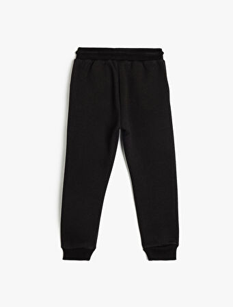 Beli Bağlamalı Cep Detaylı Basic Jogger Eşofman Altı