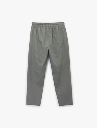 Keten Pamuk Karışımlı Beli Bağcıklı Chino Pantolon