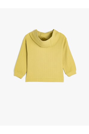 Koton Erkek Bebek Pamuklu Kanguru Cepli Fermuarlı Basic Kapşonlu Sweatshirt