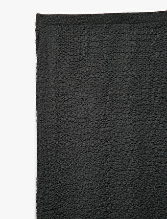 Standart Bel Slim Fit Dokulu Midi Boy Kalem Etek