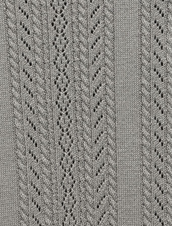 İnci Detaylı Polo Yaka Kısa Kollu Viskon Triko Kazak