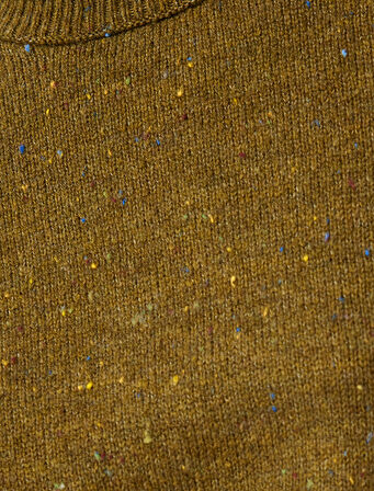 Dik Yaka Uzun Kollu Basic Triko Kazak