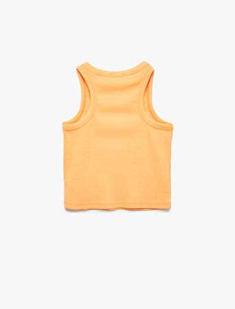 Pamuklu Bisiklet Yaka Fitilli 2'li Basic Atlet Seti