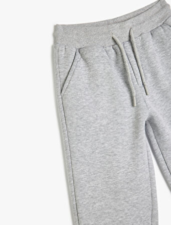 Cep Detaylı Beli Lastikli Jogger Eşofman Altı